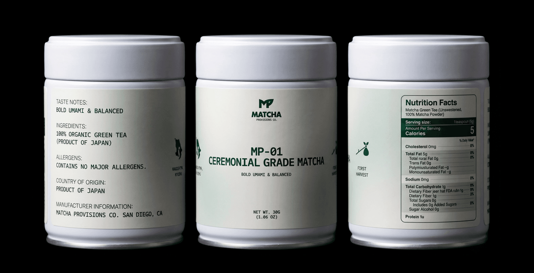 MP-01 — Ceremonia Matcha | Kagoshima, Kyushu by Matchaprovisions -- matcha product image