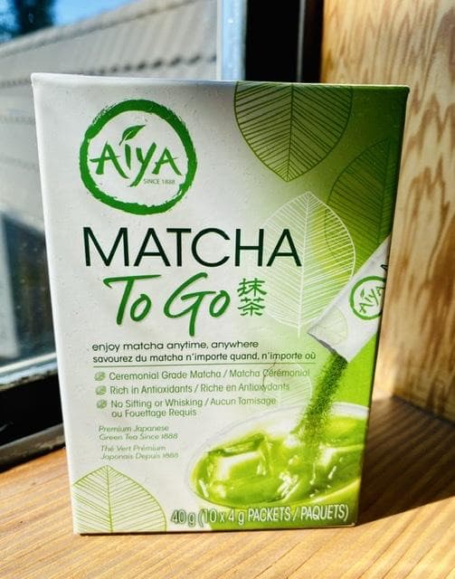 Aiya Matcha To-Go - (Single Serving Packets) by Just Matcha Tea Shop -- matcha product image