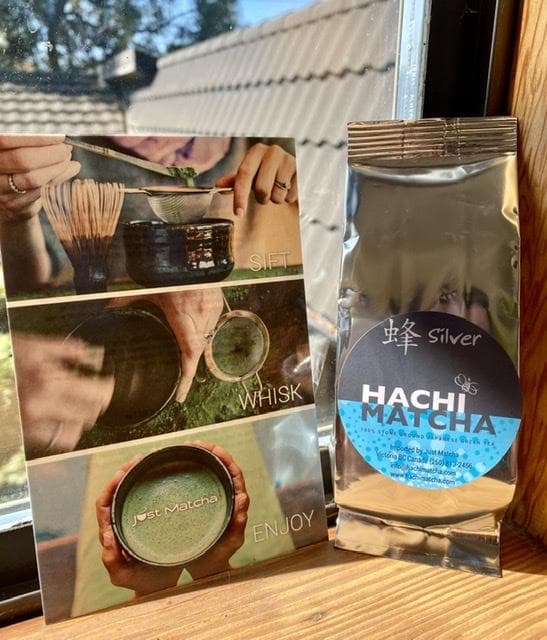 Hachi Matcha Silver 100g Bag by Just Matcha Tea Shop