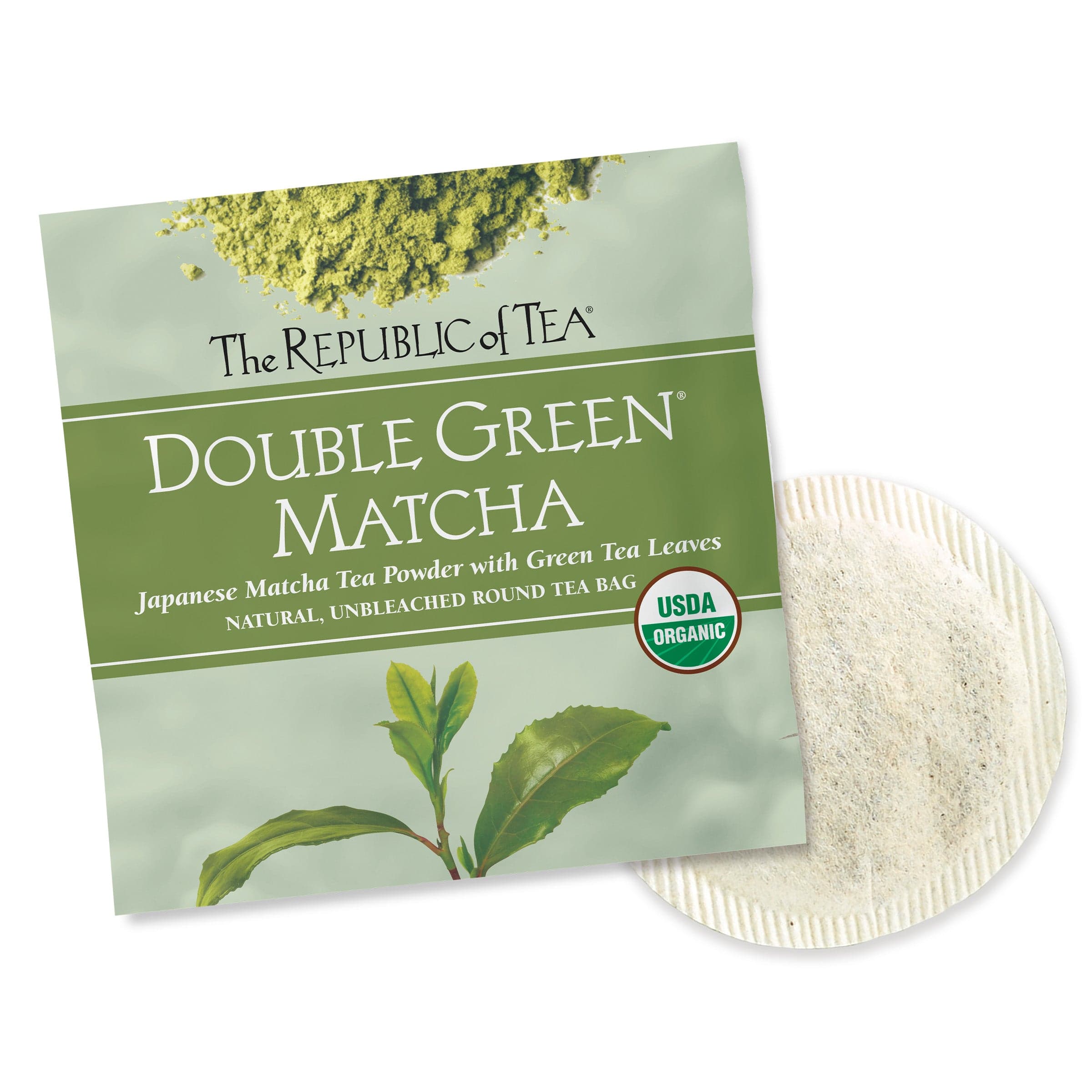 Organic Double Green Matcha Single Overwrap - Option by The Republic of Tea -- matcha product image