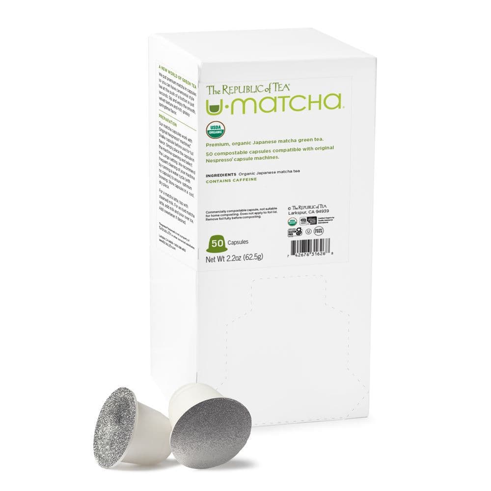 U•Matcha® Green Tea Capsules by The Republic of Tea -- matcha product image