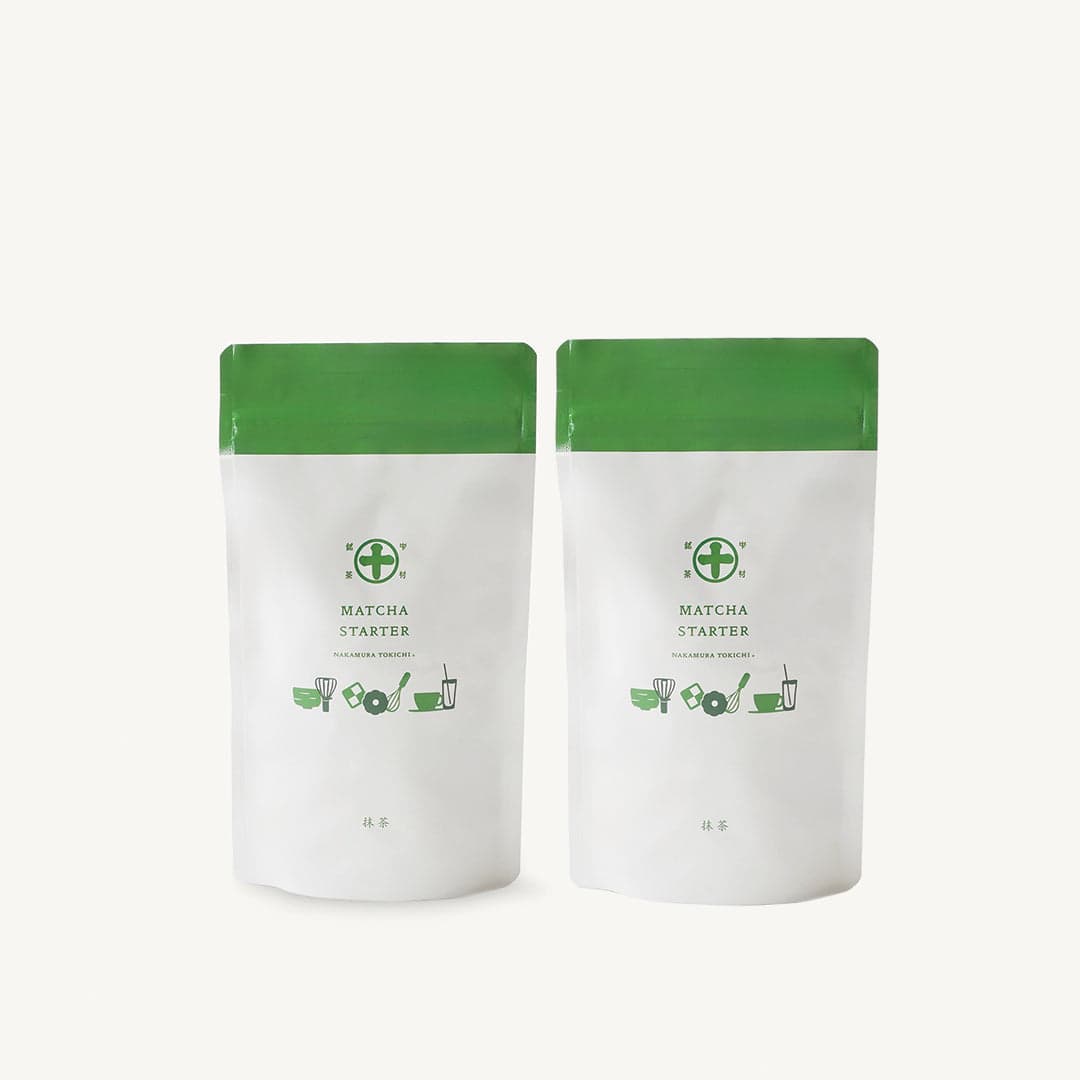 Matcha Starter,100g Bag 2-bag set by Nakamura Tokichi -- matcha product image
