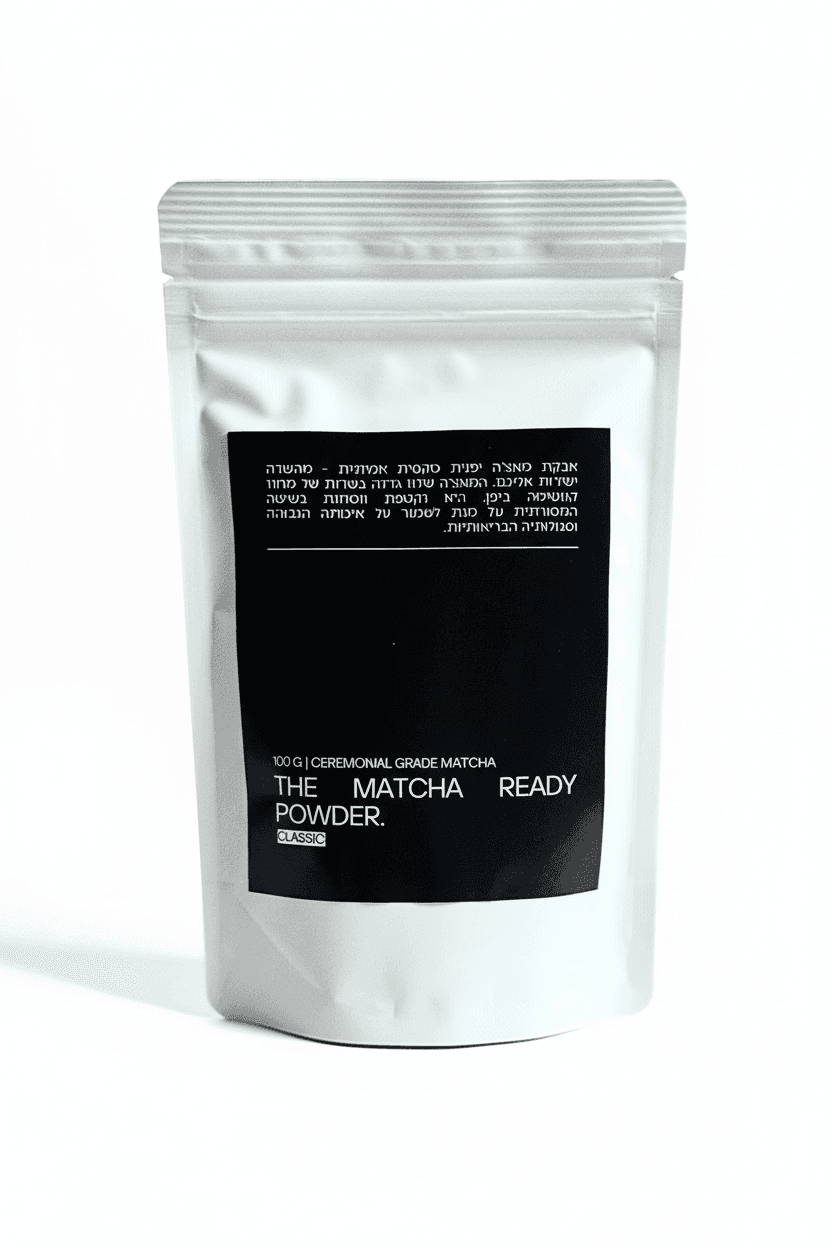 אבקת מאצ׳ה טקסית - 100 גרם by Matcha Ready -- matcha product image