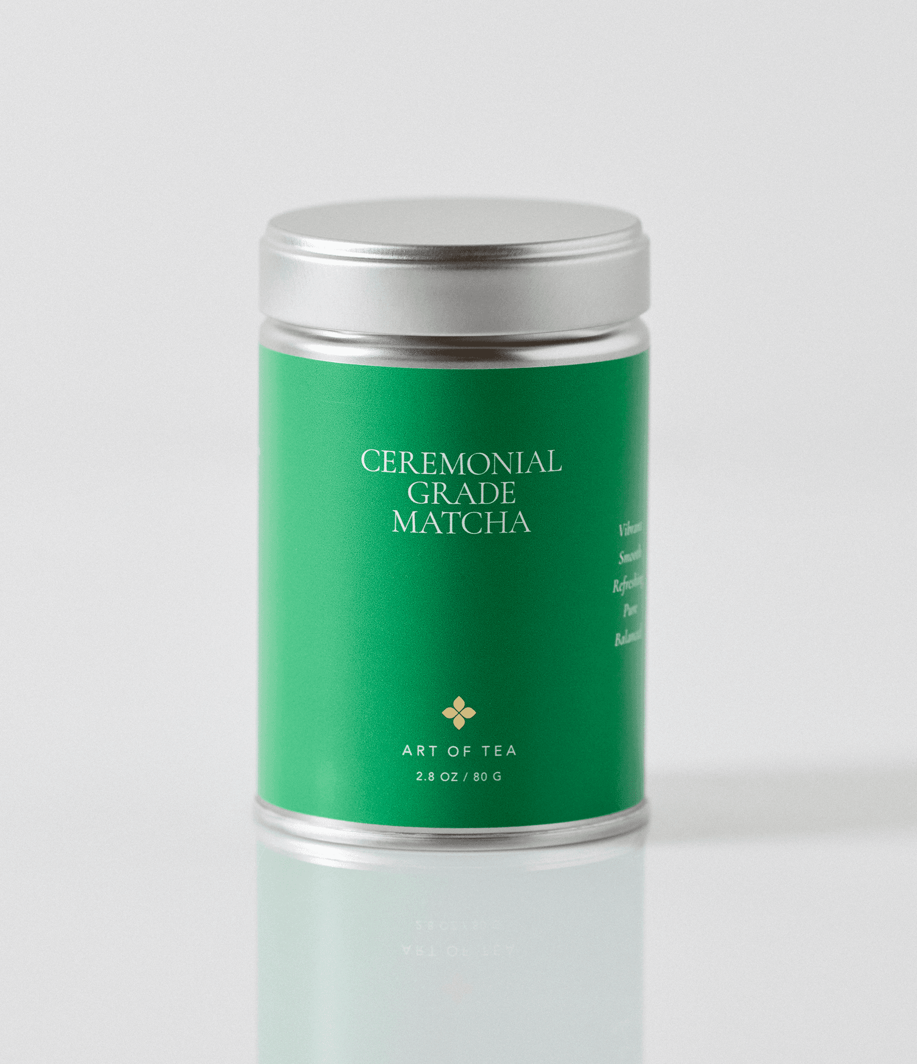 Ceremonial Grade Matcha Tin 80 grams by Art of Tea -- matcha product image