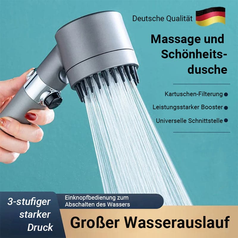 Multifunktionaler Duschkopf für Massage und Hautpflege by Matchadan