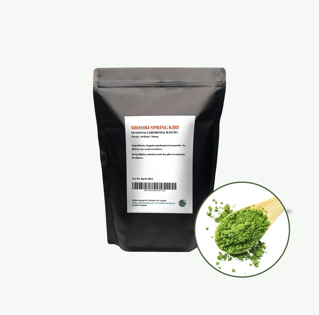Ceremonial Organic Matcha KIRI 1kg - Limited Inventory by Midori Spring -- matcha product image