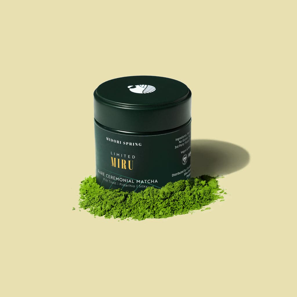 Rare Ceremonial Matcha - Miru Limited 30g by Midori Spring -- matcha product image