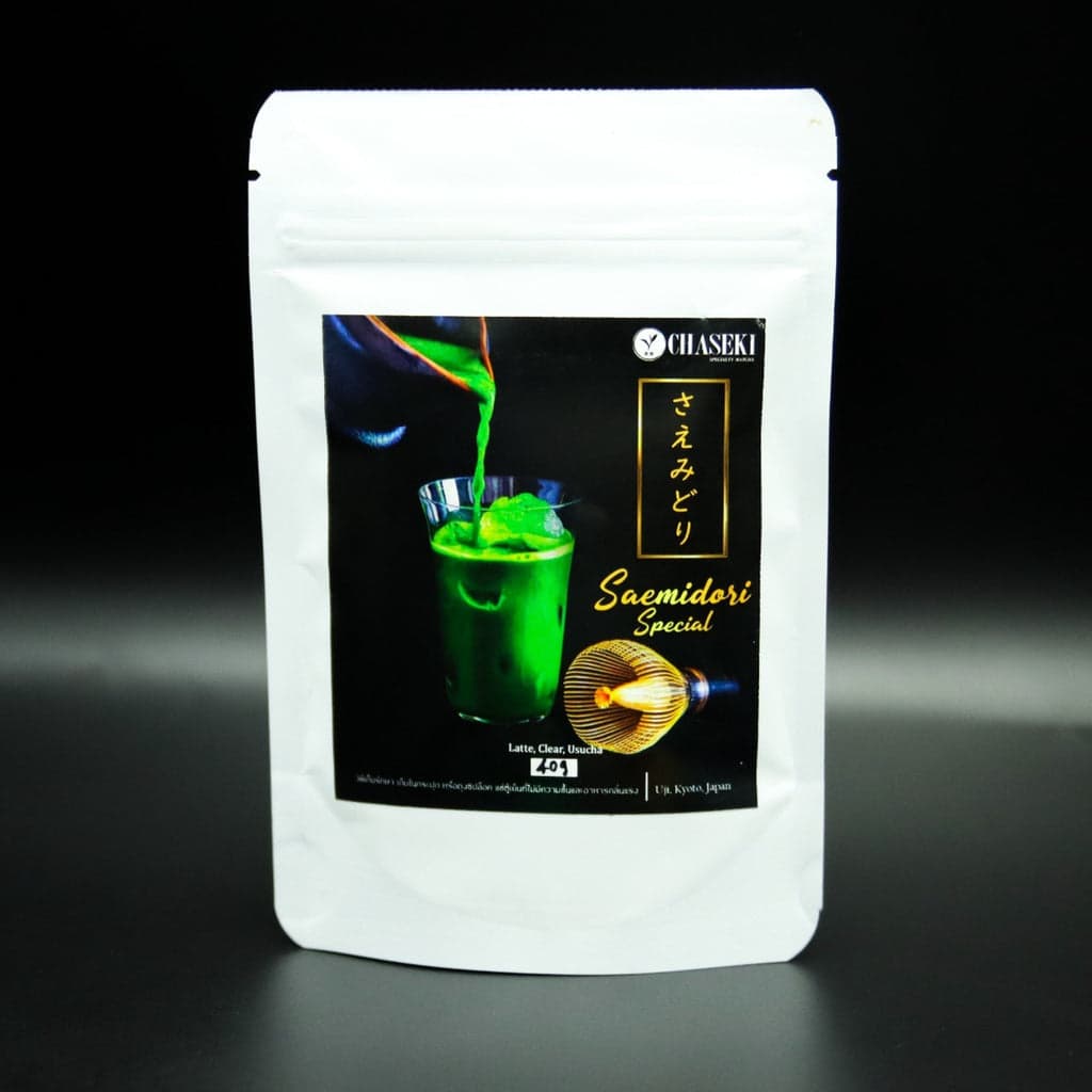 Saemidori Special - Chaseki Private Blend Ceremonial Matcha from Uji, Kyoto by Store -- matcha product image