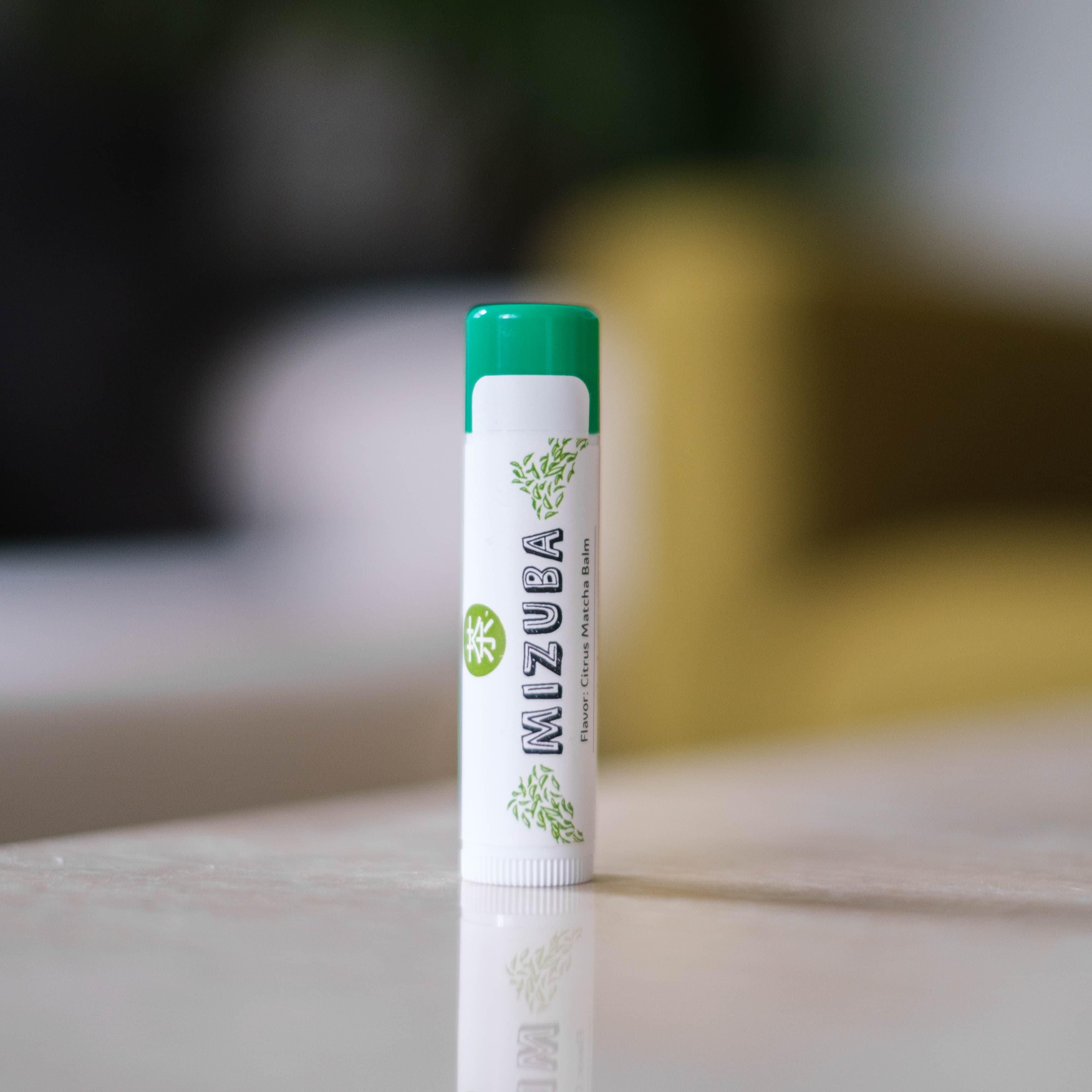 Mizuba Matcha Chaga Citrus Chapstick by Mizuba Tea Co -- matcha product image