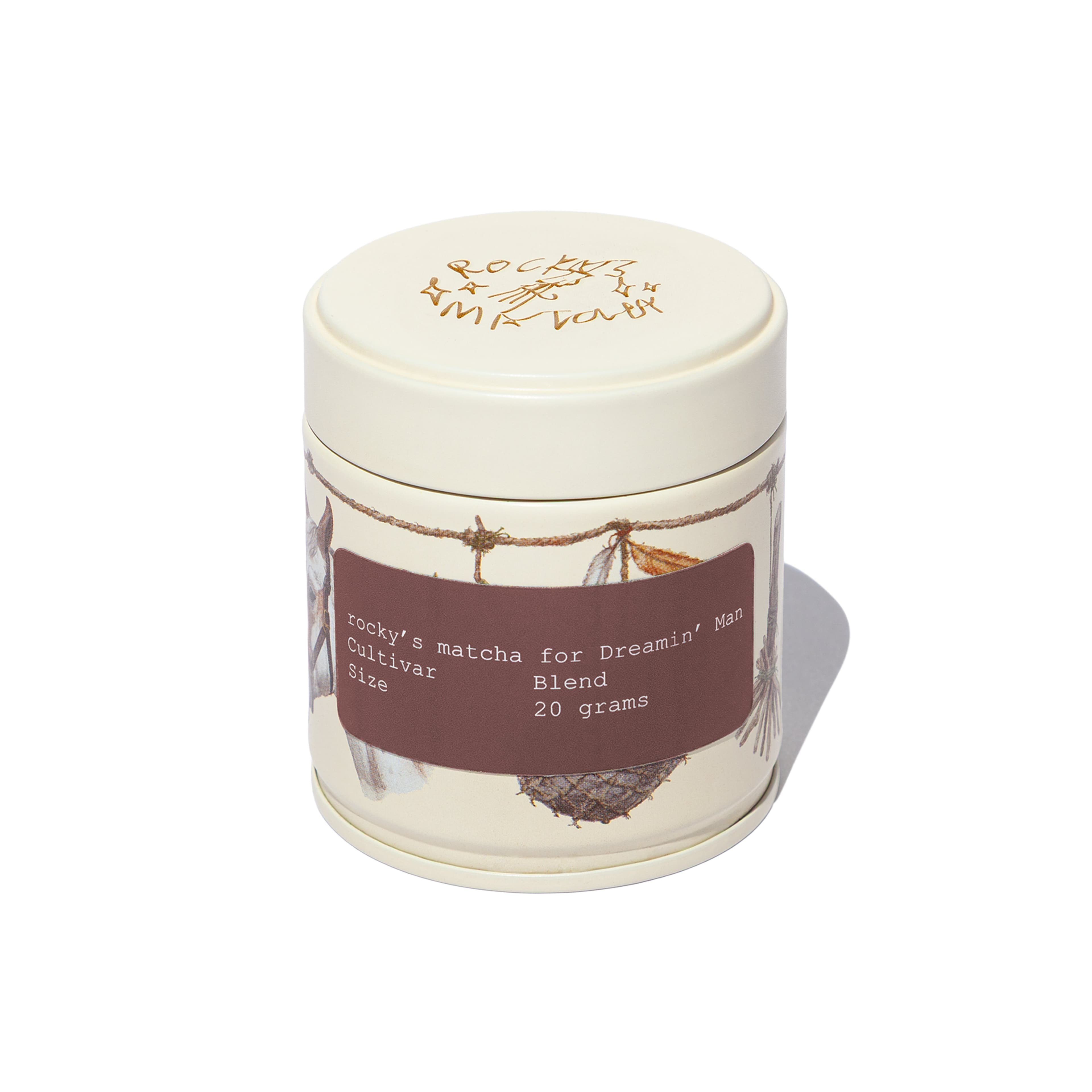 rocky’s matcha for Dreamin’ Man Ceremonial Blend Matcha 20g by Rocky's Matcha -- matcha product image