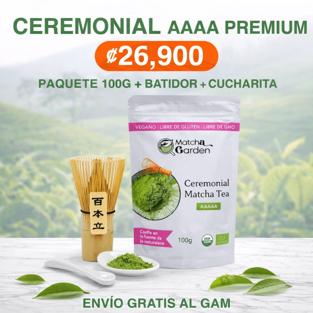 Promoción!- Matcha ceremonial (100 gramos) + Batidor by Matchagarden -- matcha product image
