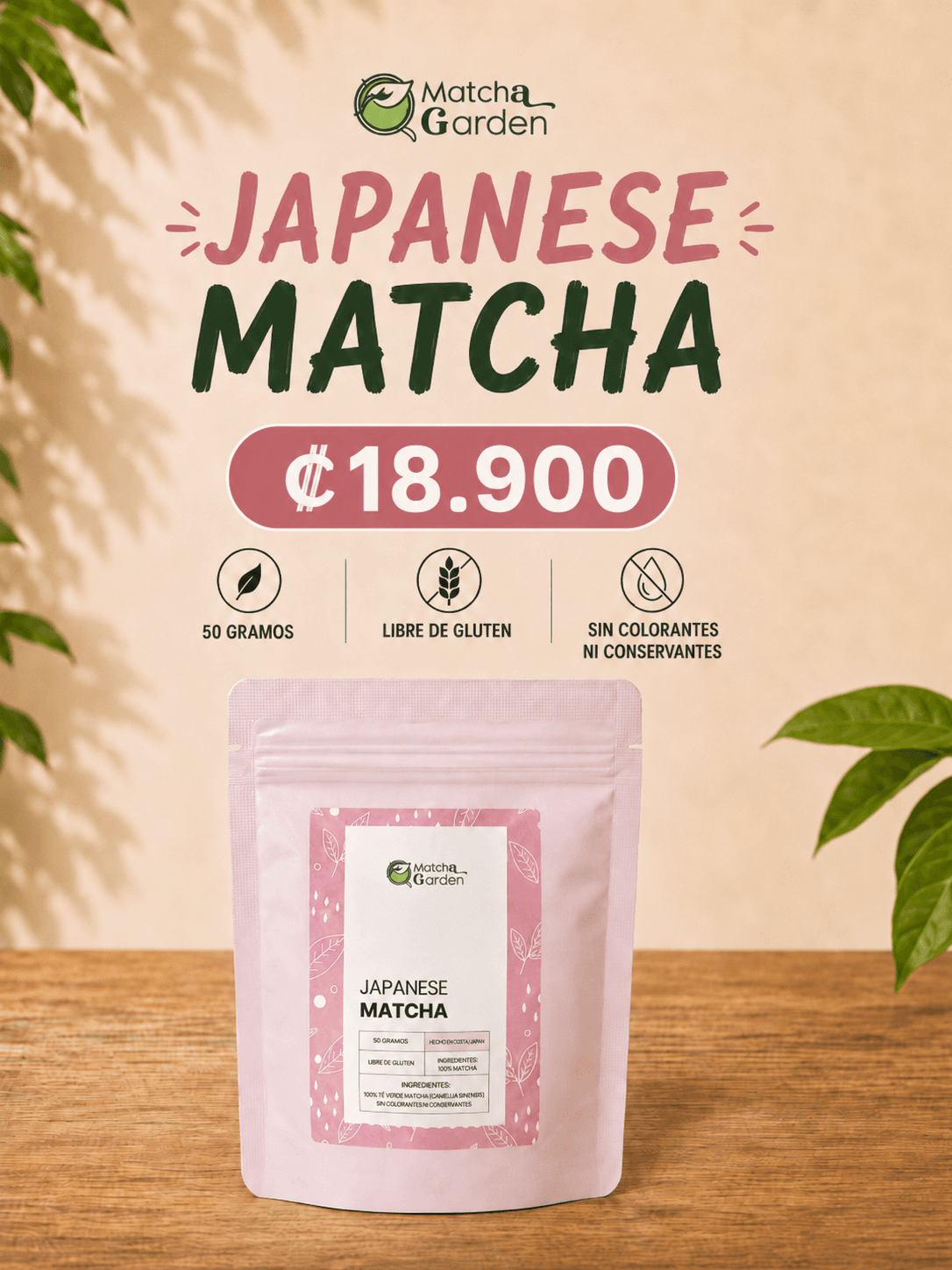 Refill: Matcha ceremonial grado Superior (50 gramos) by Matchagarden -- matcha product image