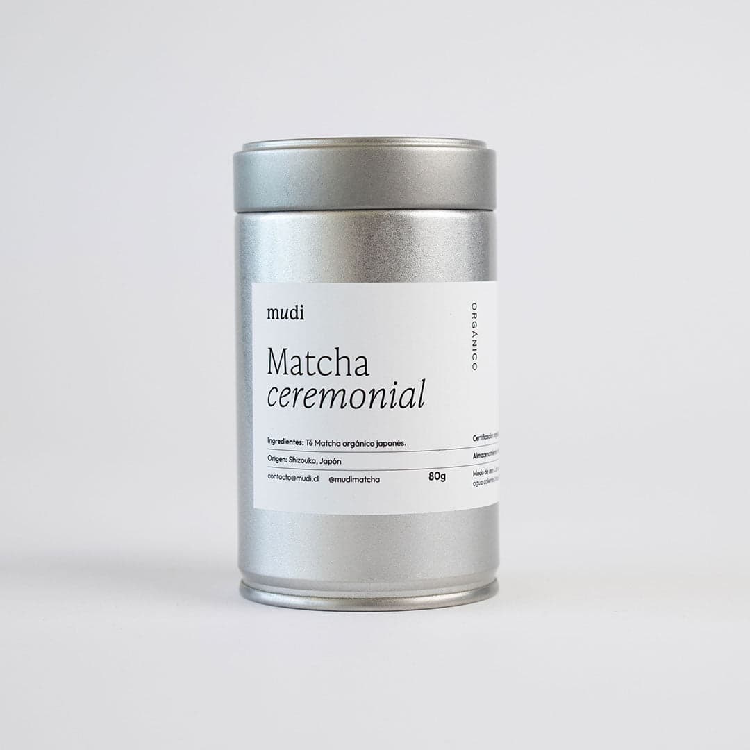 Matcha ceremonial orgánico 80g by Mudi