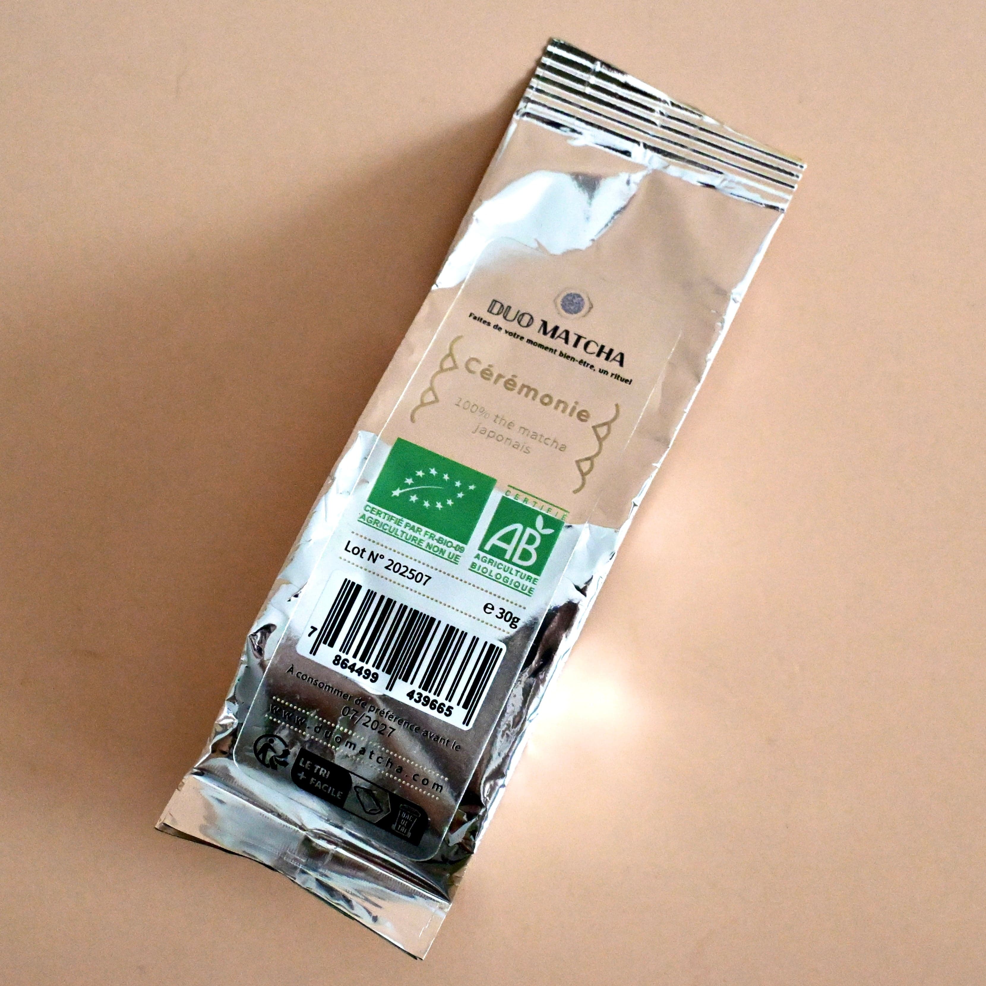 Recharge Matcha Cérémonie BIO by Duo Matcha -- matcha product image