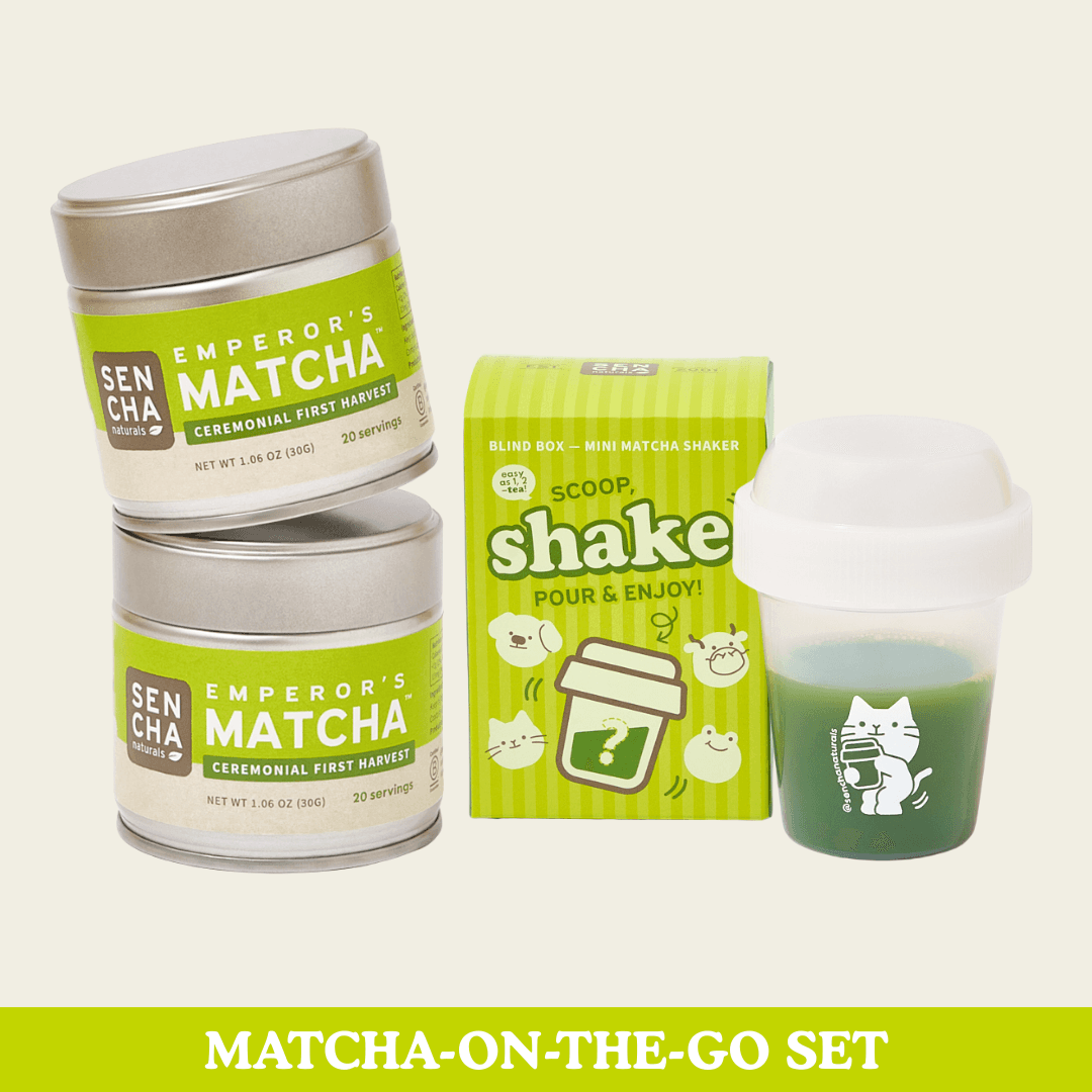 Matcha On-The-Go Set by Sencha Naturals -- matcha product image