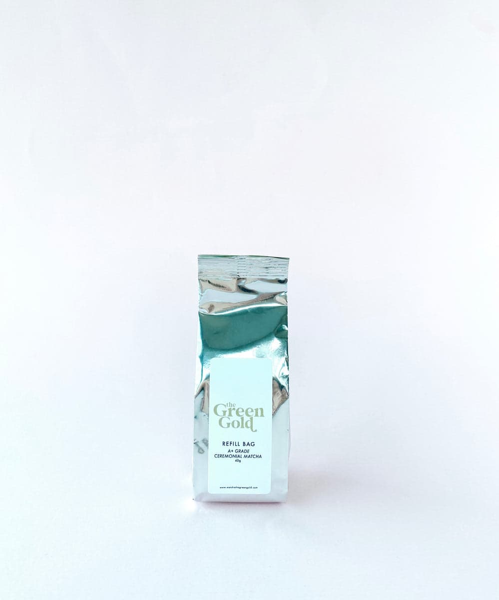 Ceremonial Matcha Refill bag - New Edition by Matchathegreengold -- matcha product image