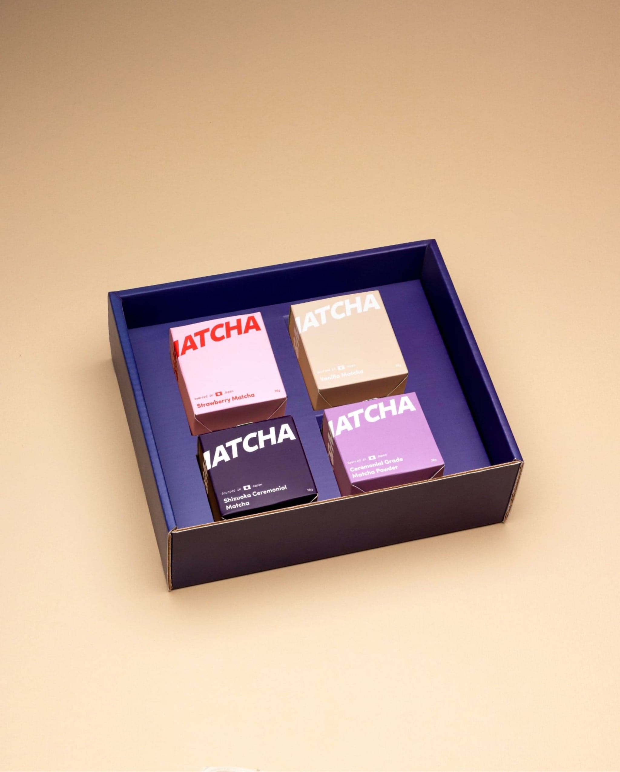 4 Flavor Matcha Bundle by Mix-n-matcha -- matcha product image