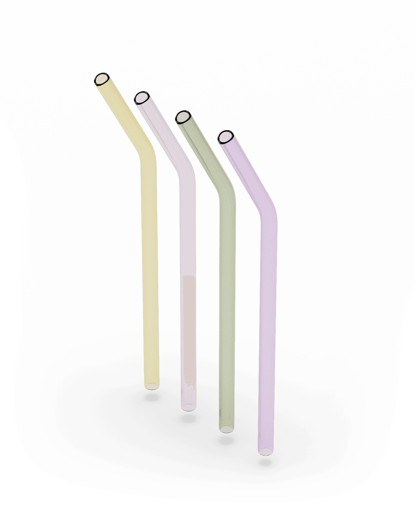 Glass Straws Set of 4 by Mix-n-matcha -- matcha product image