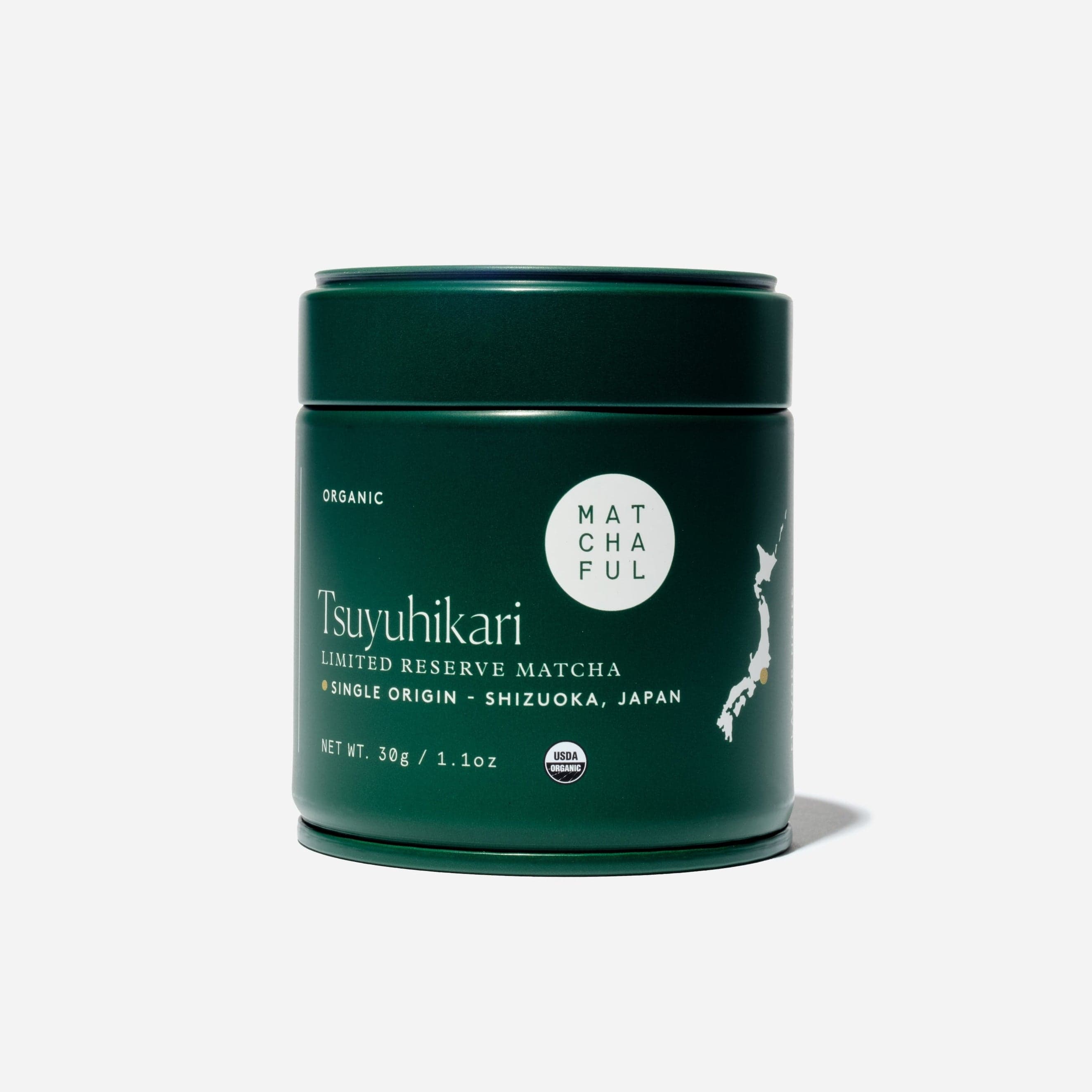 Organic Tsuyuhikari Limited Reserve Matcha - 30g by Matchaful -- matcha product image