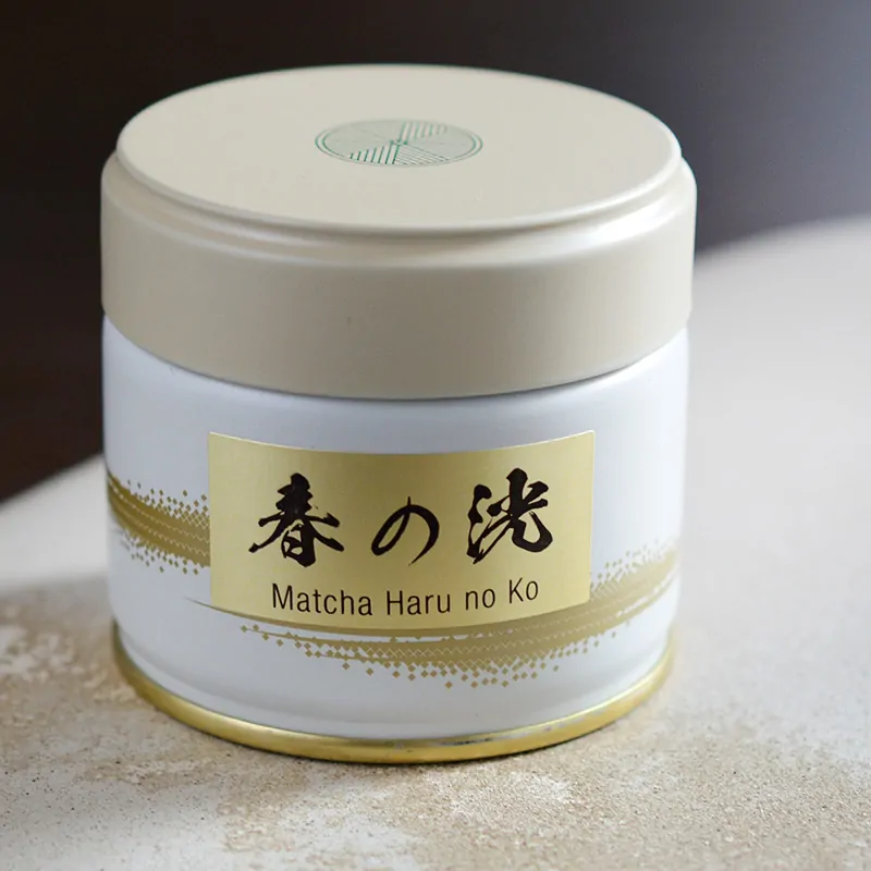 Buy Matcha Haru no Ko Ceremonial Grade Matcha Non-branded Matcha by Hekisuien -- matcha product image
