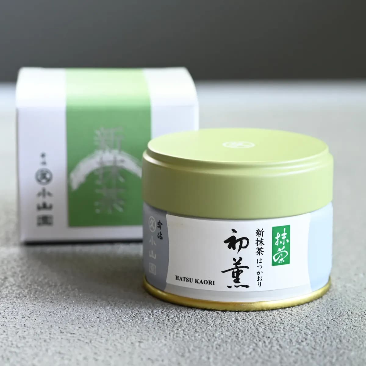 Buy Hatsu Kaori Shin Matcha Ceremonial Grade Matcha Marukyu Koyamaen by Hekisuien -- matcha product image