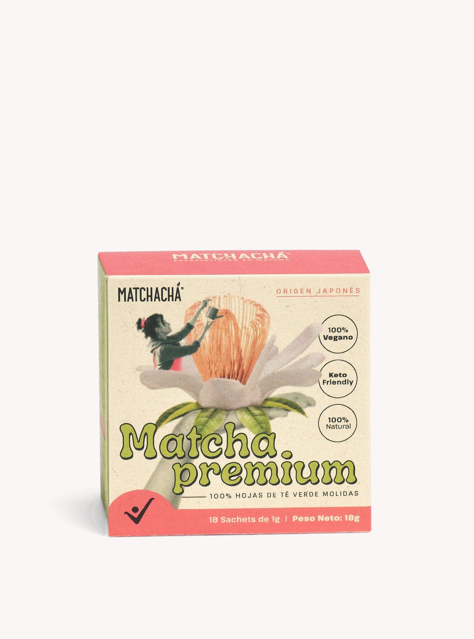 PREMIUM 18g by Matchacha -- matcha product image