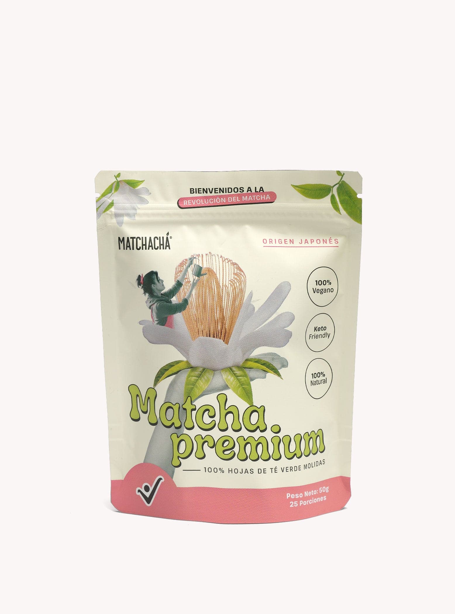 PREMIUM 50g by Matchacha -- matcha product image