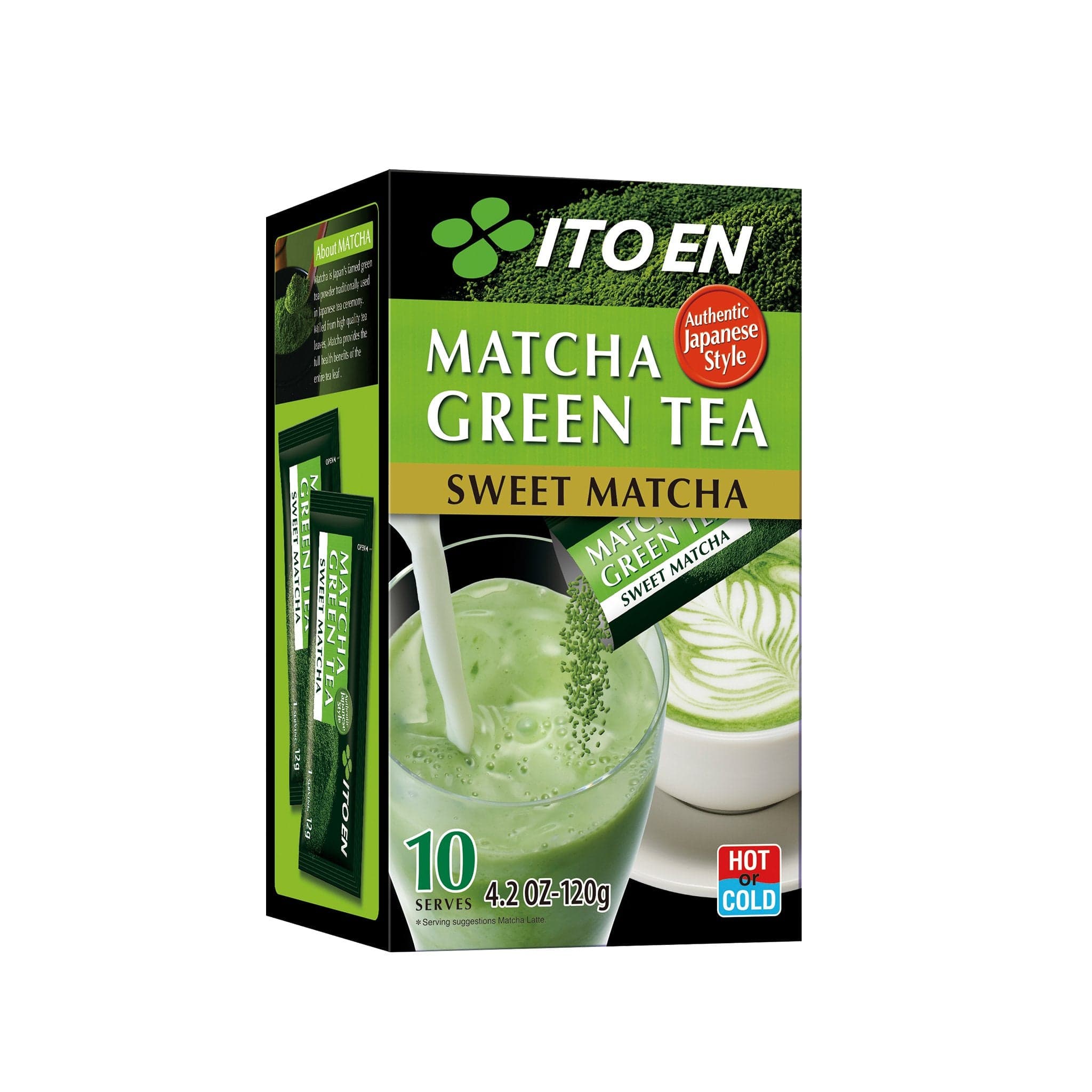 Sweet Matcha Powder Sticks by matcha LOVE -- matcha product image