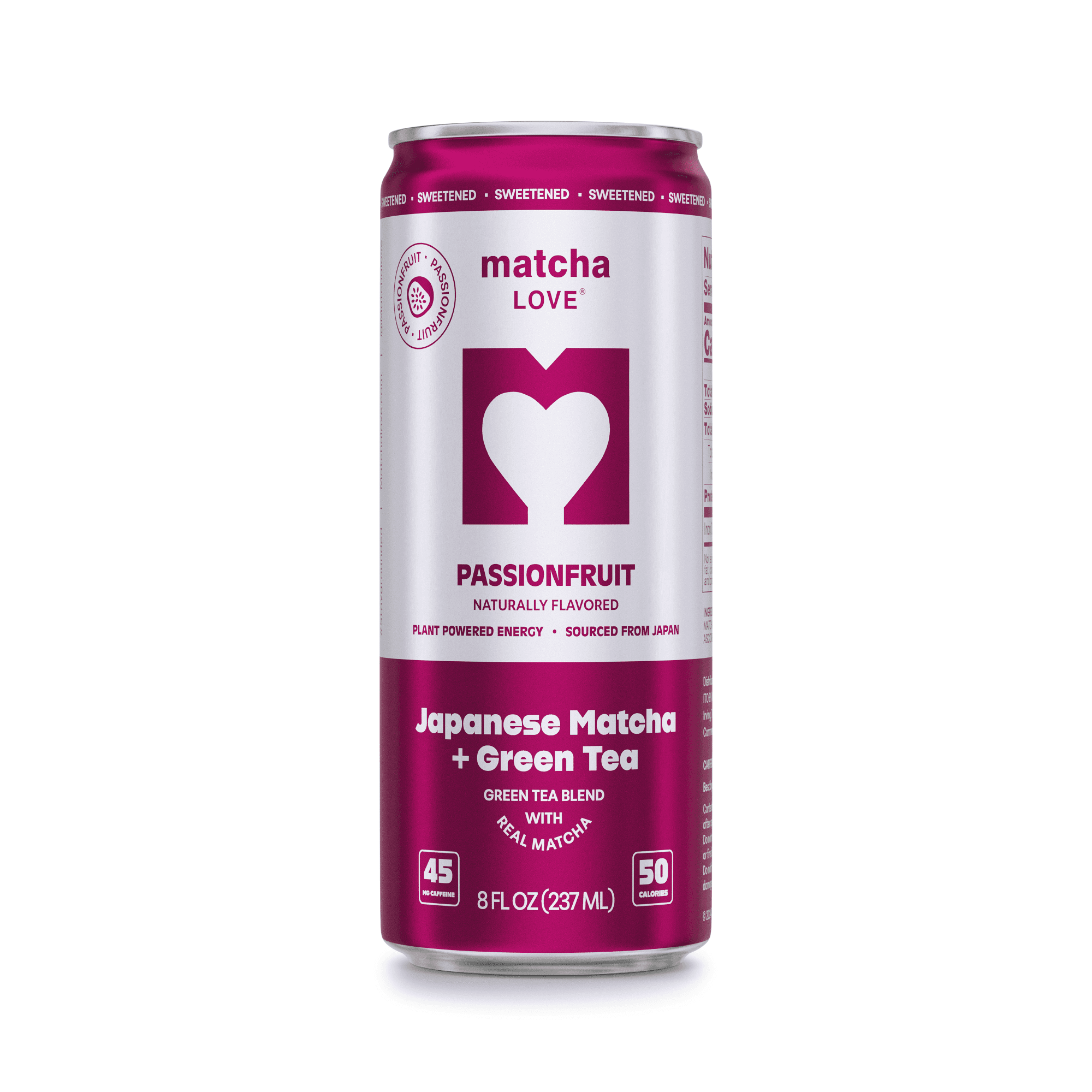 Sweetened Passion Fruit Matcha + Green Tea by matcha LOVE -- matcha product image