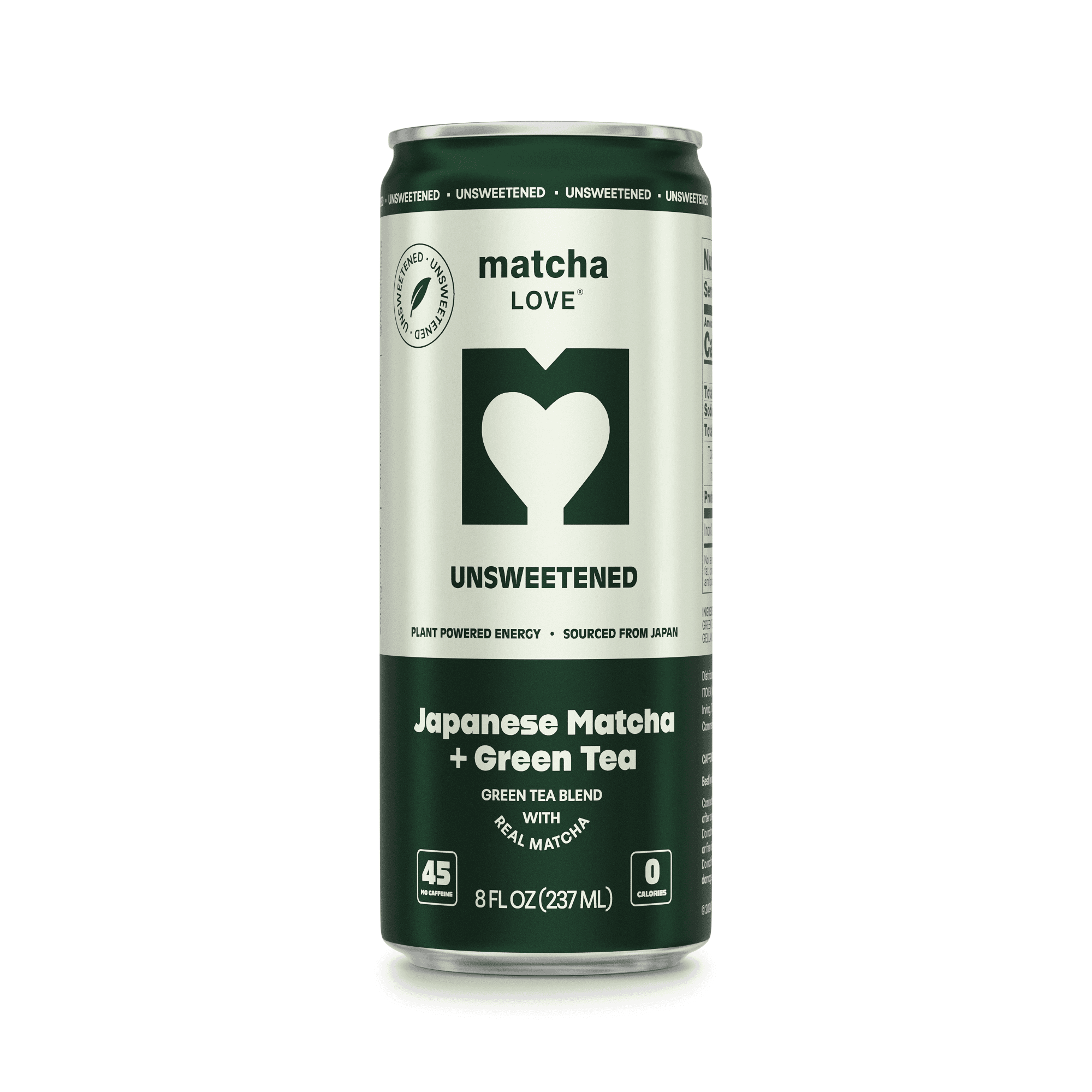 Unsweetened Matcha + Green Tea by matcha LOVE -- matcha product image
