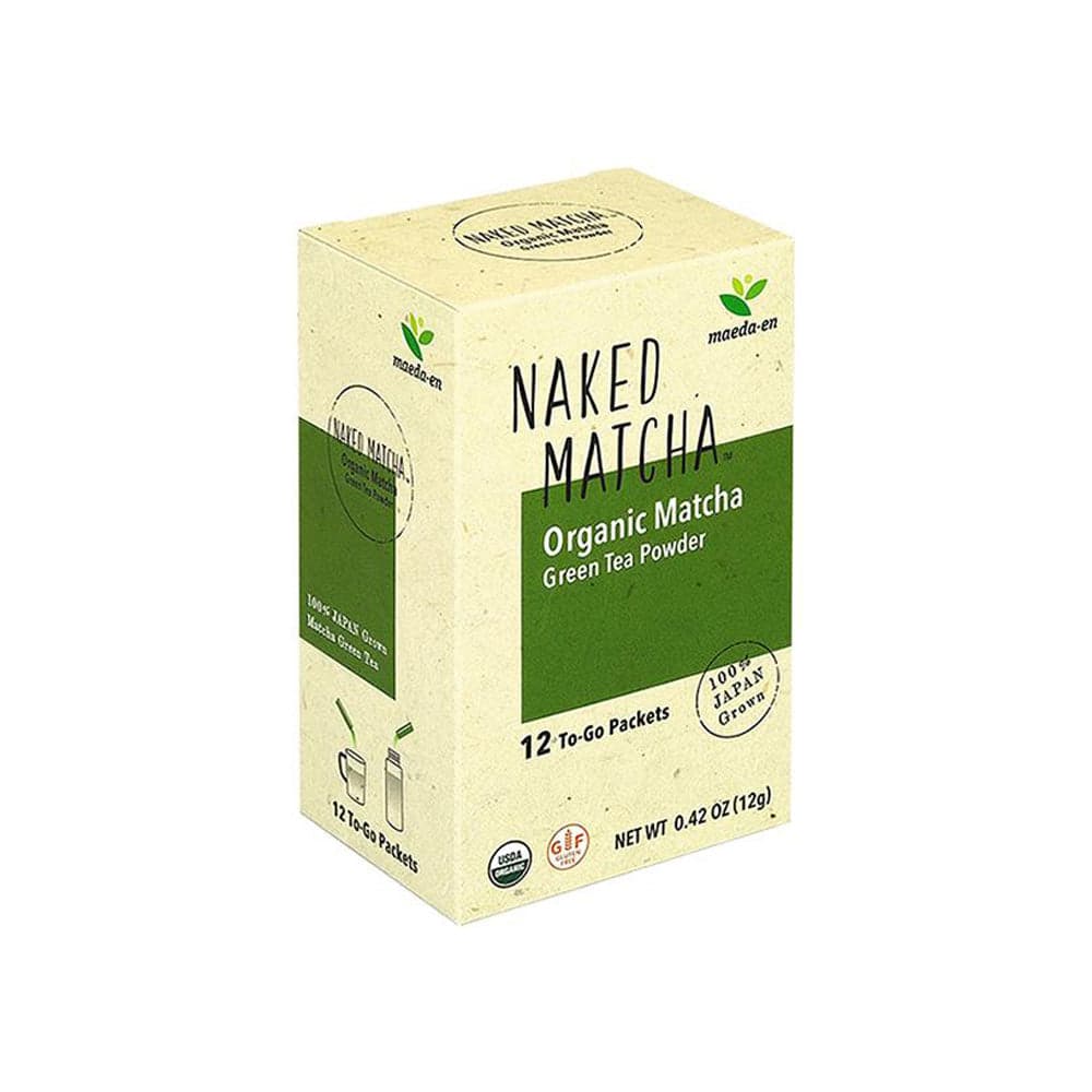 NAKED MATCHA Organic Matcha Green Tea Powder - 12pk. (Wholesale) by Maeda-en -- matcha product image