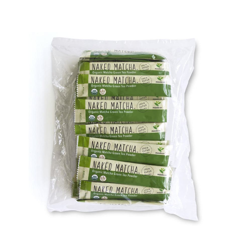 NAKED MATCHA Organic Matcha Green Tea Powder (BULK) - 50pk. by Maeda-en -- matcha product image