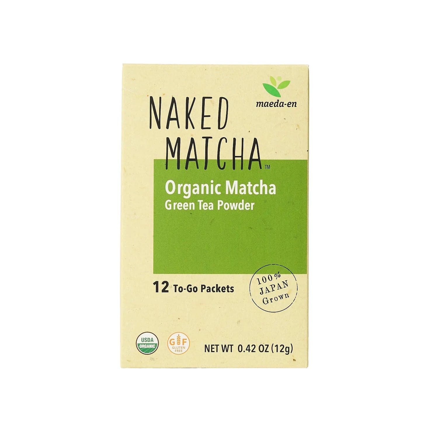 NAKED MATCHA Organic Matcha Green Tea Powder - 12pk. by Maeda-en -- matcha product image