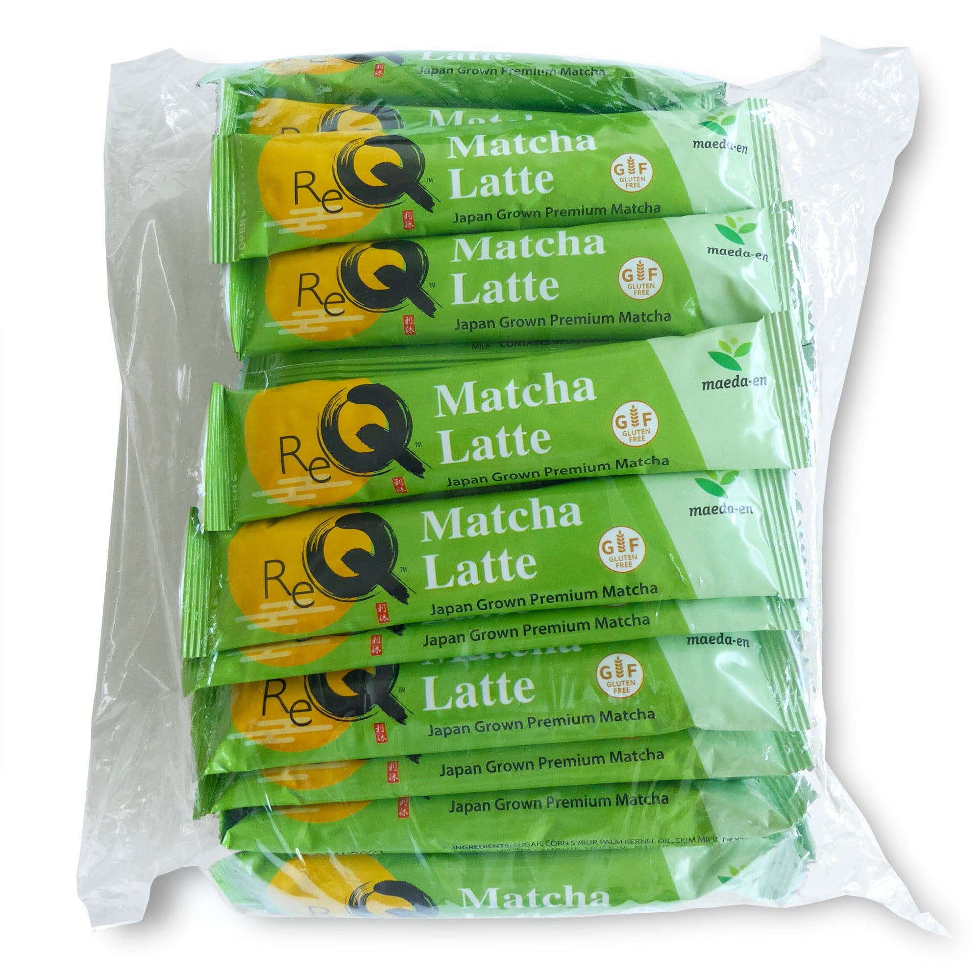 Re-Q Matcha Latte (BULK) - 50pk. (Wholesale) by Maeda-en -- matcha product image