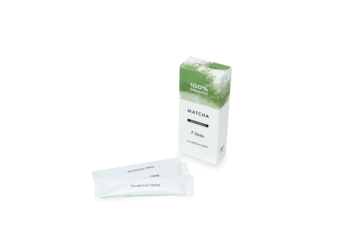 100% ORGANIC MATCHA / JAPAN PREMIUM 7sticks by The Matcha Tokyo -- matcha product image
