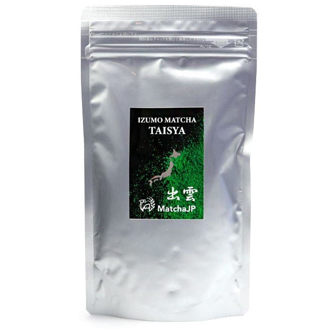 IZUMO Japanese Ceremonial Matcha Green Tea Powder Izumo Shimane TAISYA 100g Pack (3.53 oz) by Hoshino Seichaen -- matcha product image