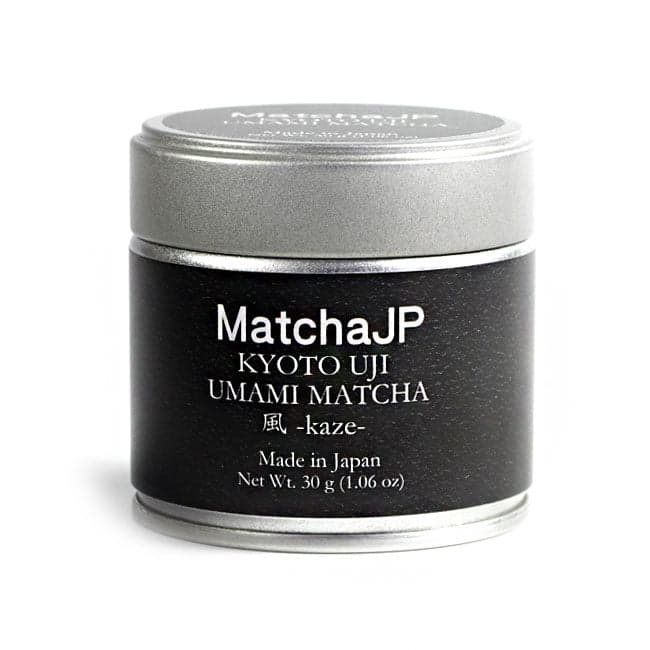 MatchaJP Selection Kyoto Uji Umami Matcha KAZE 30g (1.06 oz) – Japanese Ceremonial Matcha by Hoshino Seichaen -- matcha product image