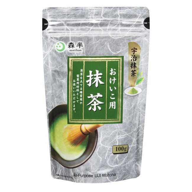 MORIHAN Matcha green tea powder UJI All-purpose 100g Pack (3.53 oz) pack by Hoshino Seichaen