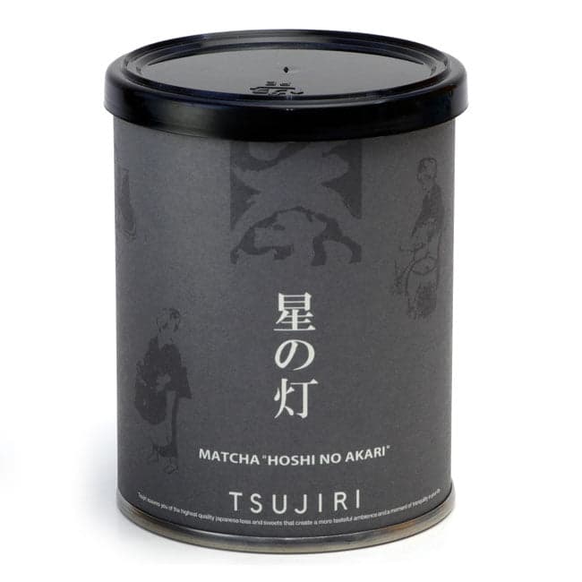 TSUJIRI Japanese Ceremonial Matcha Green Tea Powder FUKUOKA YAME HOSHI-NO-AKARI 30g Can (1.06 oz) by Hoshino Seichaen -- matcha product image