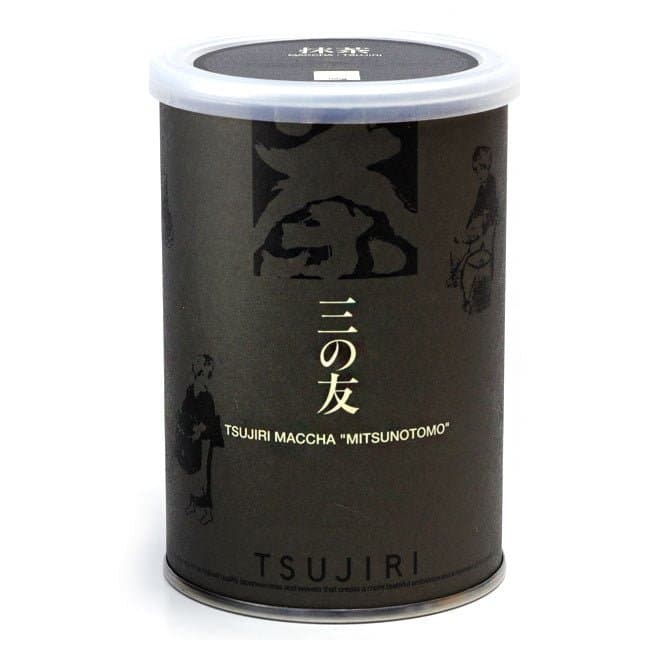 TSUJIRI Japanese Ceremonial Matcha Green Tea Powder KYOTO UJI MITSU-NO-TOMO 100g can by Hoshino Seichaen -- matcha product image