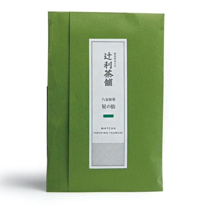 TSUJIRI Japanese Ceremonial Matcha Green Tea Powder FUKUOKA YAME HOSHI-NO-TSUMUGI 30g pack(1.06 oz) by Hoshino Seichaen -- matcha product image