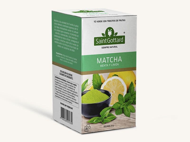 SAINT GOTTARD TE MATCHA MENT.LIM 20S by Matchalife -- matcha product image