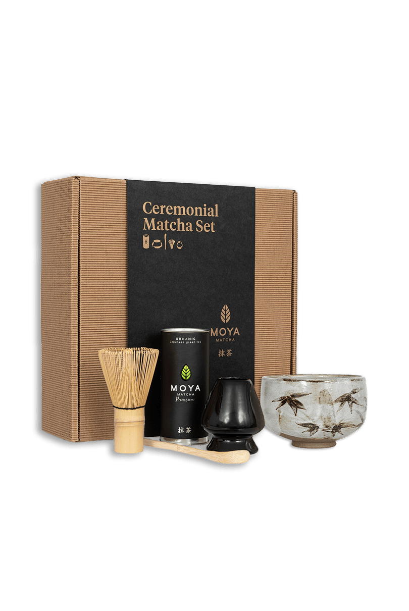 Hazuki ceremonialny zestaw do matchy by Moya Matcha -- matcha product image
