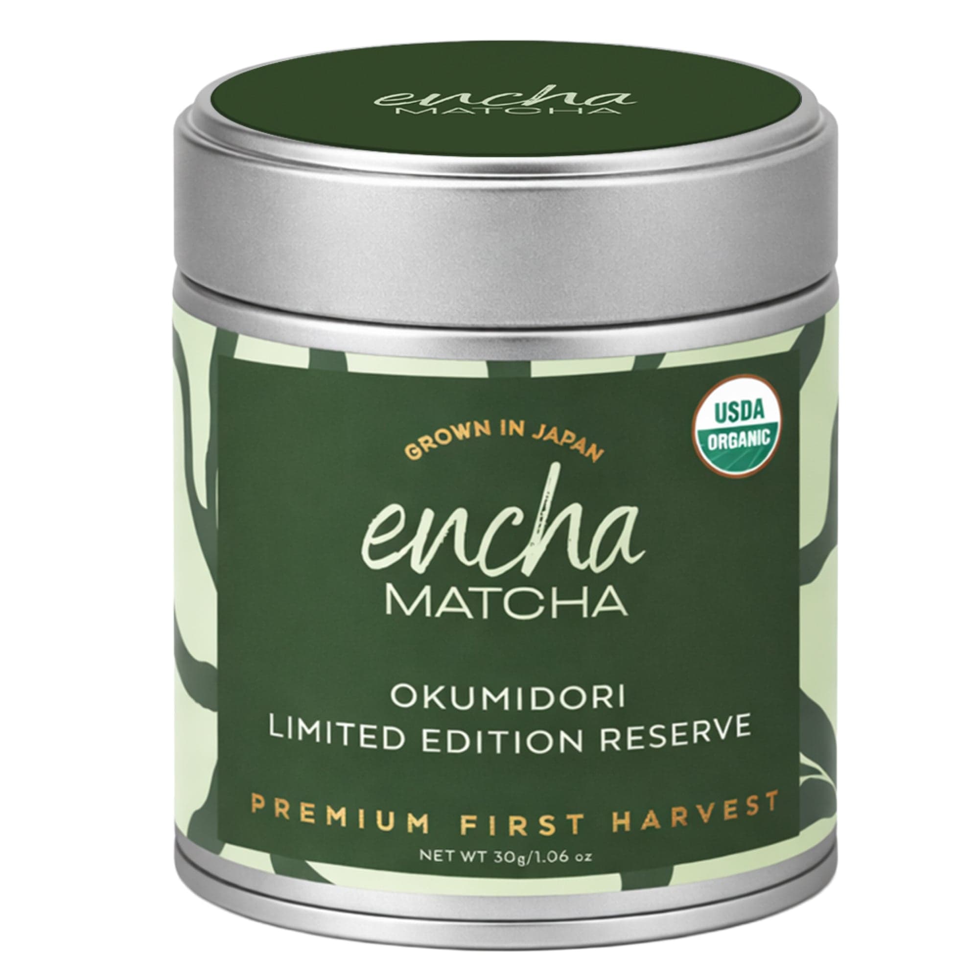 Encha Matcha Tea Okumidori Limited Edition Reserve - Ceremonial Grade Matcha Powder by Encha -- matcha product image