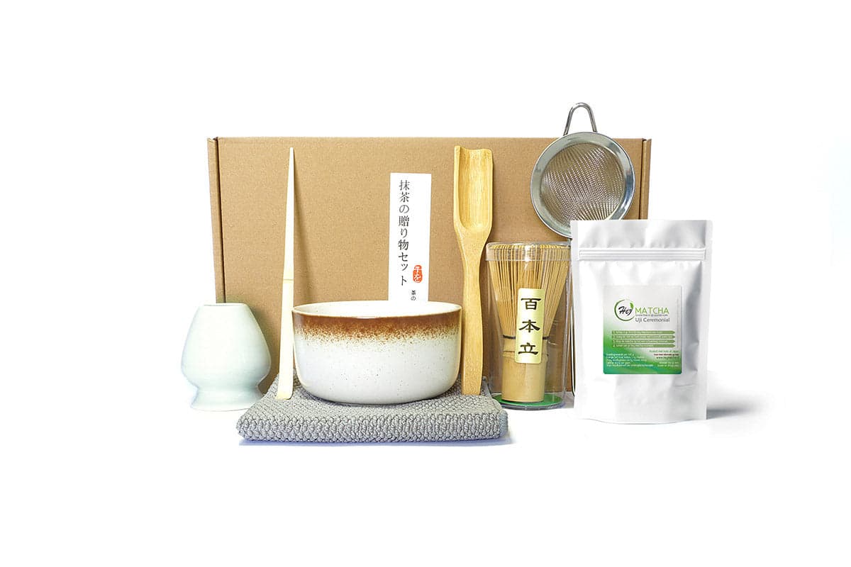 8-Delige Matcha Thee Set | Compleet Met Matcha by Hey Matcha -- matcha product image