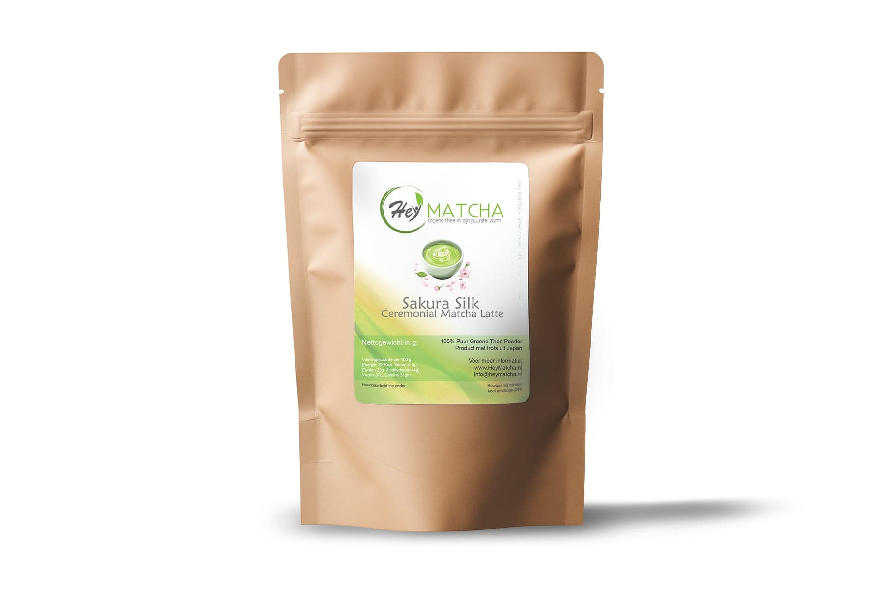 Hey Matcha Latte Sakura Silk Ceremonial 50g by Hey Matcha -- matcha product image