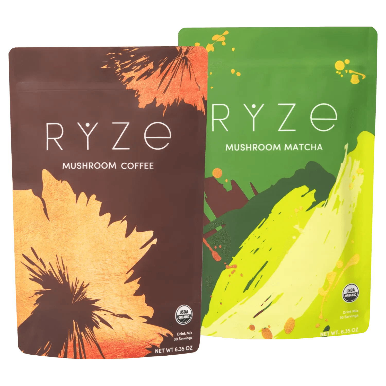 All Day Energy Bundle: Coffee + Matcha by RYZE -- matcha product image