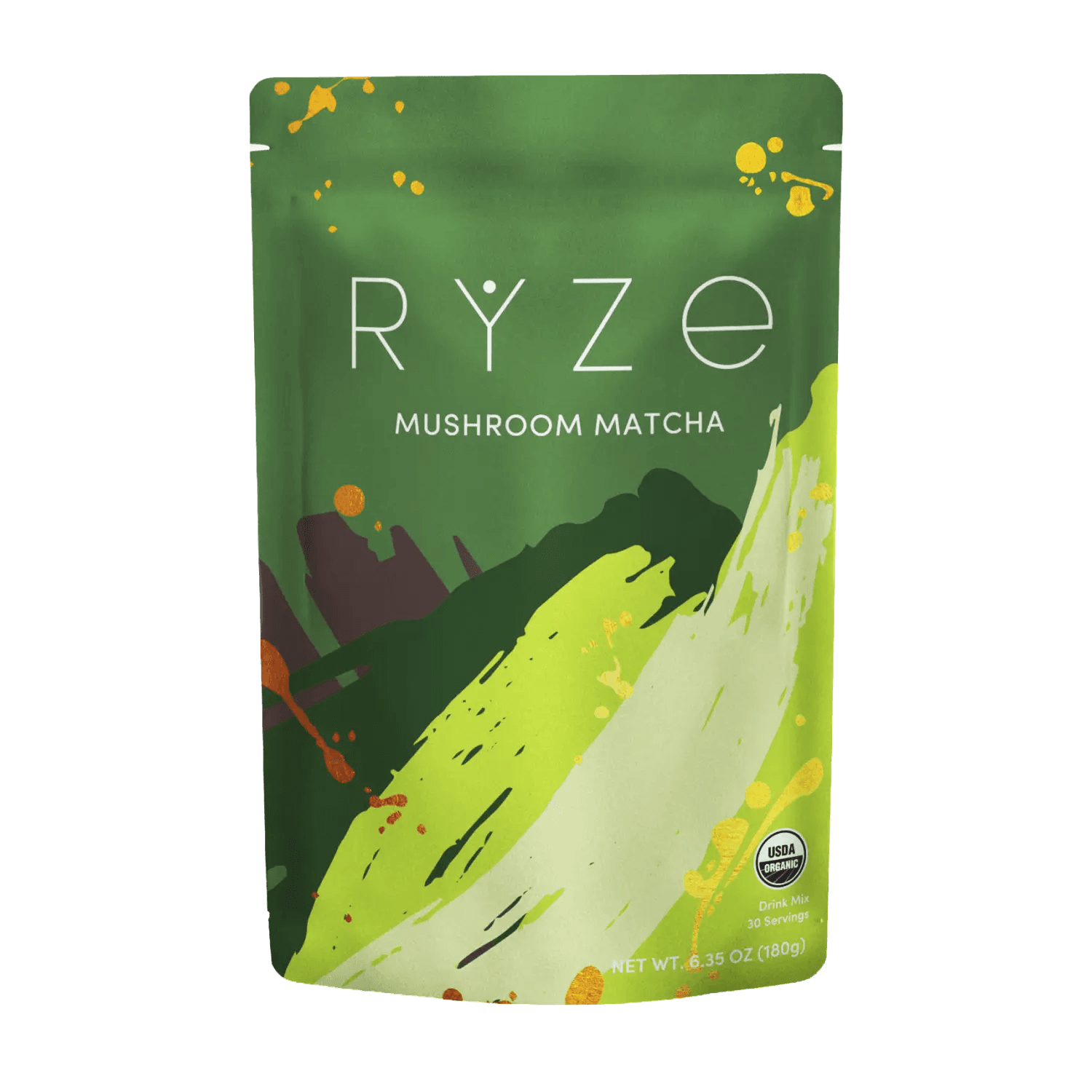 Mushroom Matcha (1 Pack - 30 Servings) by RYZE