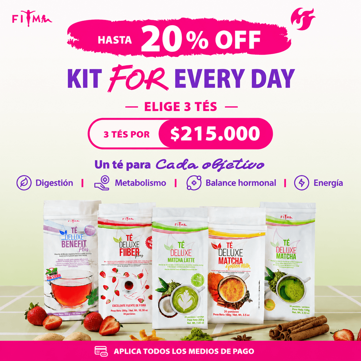ARMA TÚ KIT ¡Elige 3 productos! by Fitmedistribucion -- matcha product image