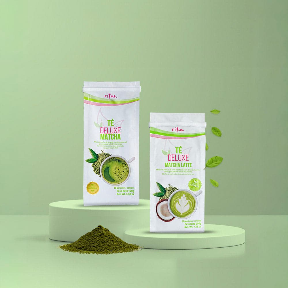 Kit Dúo Matchalover (Latte + Ceremonial) by Fitmedistribucion -- matcha product image
